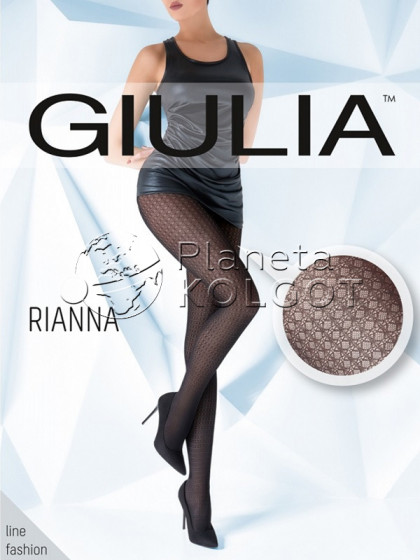 Giulia Rianna 60 Den Model 2 колготки с фантазийным рисунком
