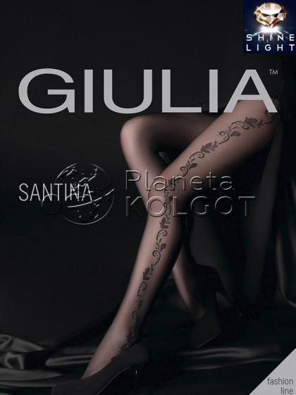 Giulia Santina 20 Den Model 7 фантазийные тонкие колготки для женщин с узором
