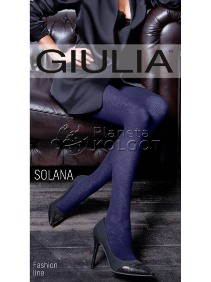 Giulia Solana 80 Den Model 8 женские фантазийные теплые колготки с рисунком
