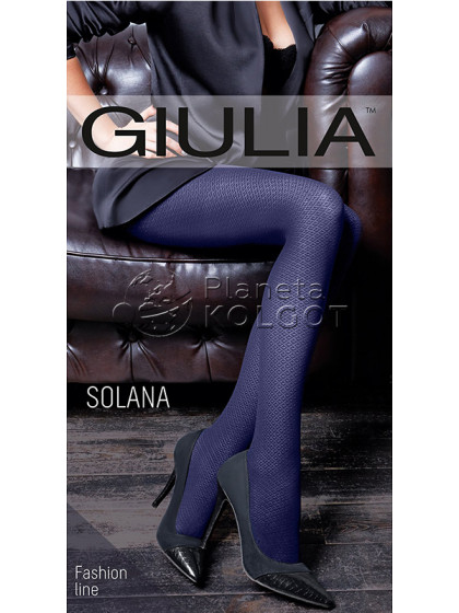 Giulia Solana 80 Den Model 9 женские фантазийные колготки из микрофибры с узором