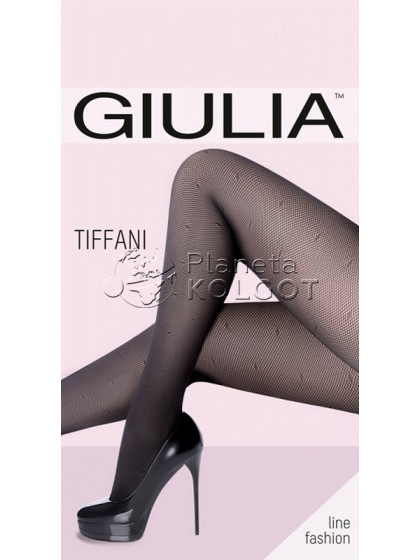 Giulia Tiffani 80 Den Model 9 фантазийные колготки из микрофибры