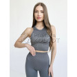 Giulia Halter Top RIB бесшовный топ в рубчик