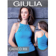 Giulia Caraco Rib Model 2 женская майка из микрофибры в рубчик