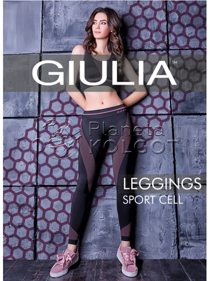 Giulia Leggings Sport Cell женские спортивные лосины с рисунком