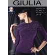 Giulia Maglia Lurex Manica 3/4 женская бесшовная футболка с рукавами 3/4 с люрексом