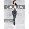 Giulia Leggings Military женские бесшовные лосины с принтом