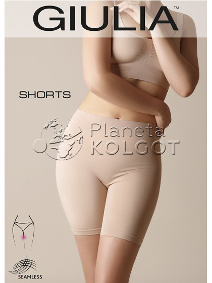 Giulia Shorts 01 жіночі безшовні трусики-панталони з мікрофібри