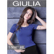 Giulia T-Shirt Rib Model 1 женская бесшовная футболка в рубчик