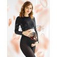 Giulia Mama Cotton Fashion Model 1 хлопковые колготки для беременных с тематическим узором