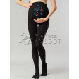 Giulia Mama Cotton Fashion Model 2 хлопковые колготки для беременных с тематическим узором