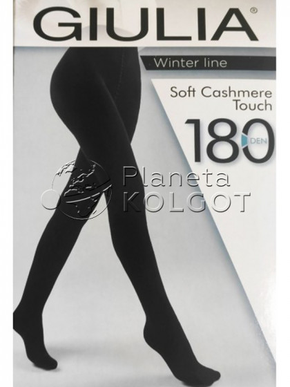 Giulia Soft Cashmere Touch 180 Den плотные женские колготки из вискозы