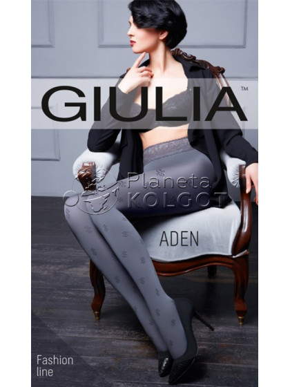 Giulia Aden 120 Den Model 1 женские фантазийные теплые колготки с узором