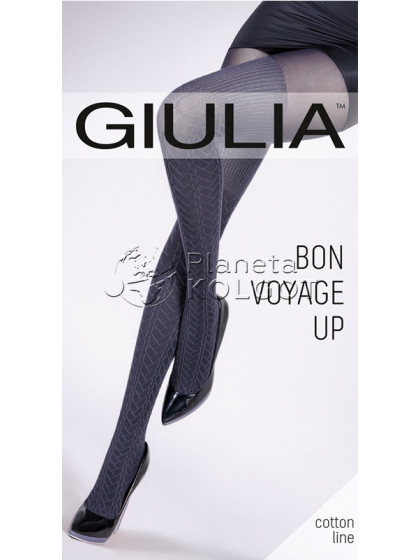 Giulia Bon Voyage Up 200 Den Model 4 колготки с имитацией ботфорт