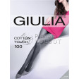 Giulia Cotton Touch 100 Den теплые женские классические колготки