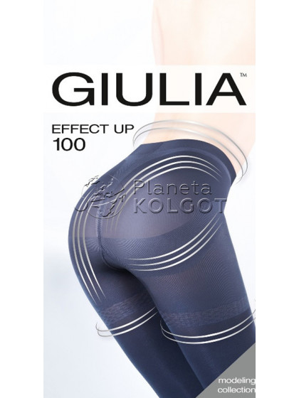 Giulia Effect Up 100 Den Micro женские корректирующие колготки из микрофибры с моделирующим эффектом