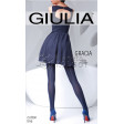 Giulia Gracia 150 Den Model 2 теплые колготки с имитацией шва сзади