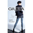 Giulia Naomi Melange 150 Den Model 4 женские зимние фантазийные колготки с имитацией шва сзади