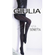 Giulia Sonetta 100 Den Model 15 теплые модные фантазийные колготки из микрофибры с рисунком