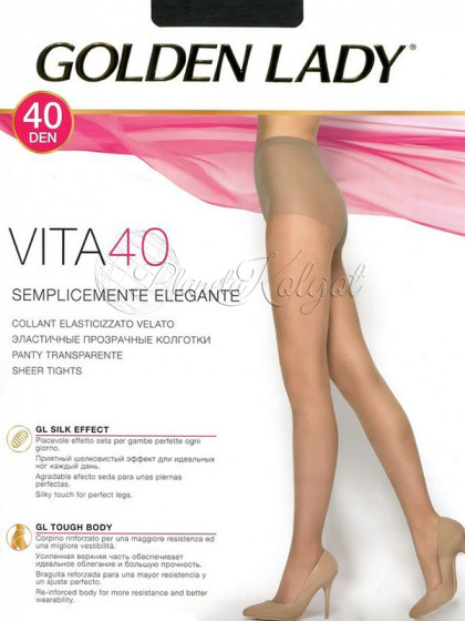 Golden Lady Vita 40 Den жіночі класичні колготки середньої щільності