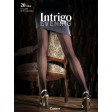 Intrigo Cannes 20 Den сетчатые колготки с имитацией шва сзади
