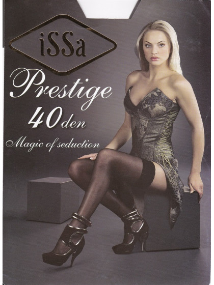 ISSA Plus Prestige 40 Den классические чулки средней плотности
