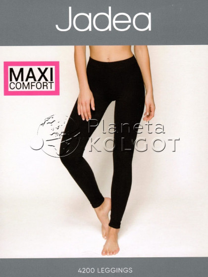 JADEA Art. 4200 leggings MAXI comfort хлопковые женские леггинсы большого размера