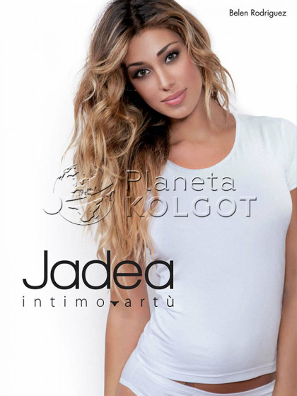 JADEA by Intimo Artu 4181 женская хлопковая футболка с глубоким круглым вырезом
