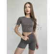 Kolgotoff Crop T-Shirt жіноча укорочена футболка (кроп-топ) із мікрофібри
