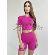 Kolgotoff Crop T-Shirt жіноча укорочена футболка (кроп-топ) із мікрофібри