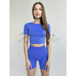 Kolgotoff Crop T-Shirt жіноча укорочена футболка (кроп-топ) із мікрофібри
