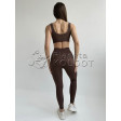 Kolgotoff Leggings Basic Ribbed бесшовные женские лосины в рубчик