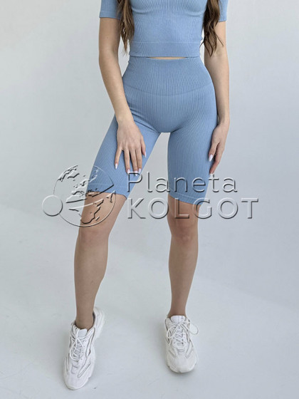 Kolgotoff Tracks Ribbed Push-Up бесшовные женские треки в рубчик