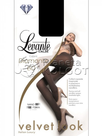 Levante Diamante 60 Den плотные женские колготки без шорт
