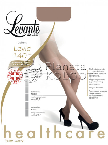 Levante Levia 140 Den женские плотные лечебные колготки