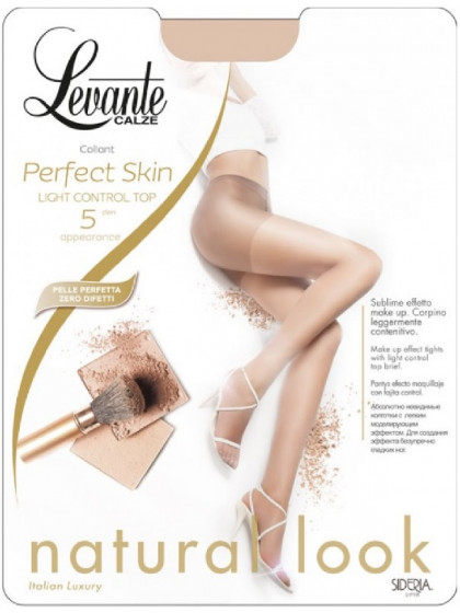 Levante Perfect Skin Light Control Top 5 Den тончайшие колготки с шортиками