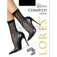 Lores Confetti 20 Den calzino тонкие женские носки с узором