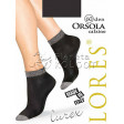 Lores Orsola 60 Den calzino плотные женские носки из микрофибры с люрексом