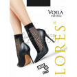 Lores Voila calzino щільні жіночі шкарпетки із сітчастою вставкою