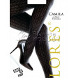 Lores Camila фантазійні жіночі зимові колготки з об'ємним візерунком