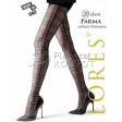 Lores Parma 20 Den тонкие женские колготки с узором "клетка"