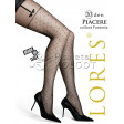 Lores Piacere 20 Den фантазийные женские колготки с имитацией чулок