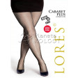 Lores Cabaret Plus Rete женские колготки большого размера в мелкую сетку