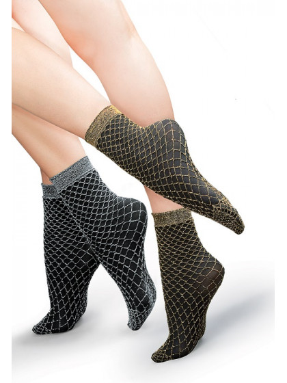 Lores Dorado 60 Den жіночі шкарпетки з мікрофібри з додаванням люрексу