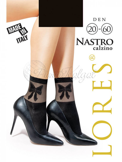 Lores Nastro Calzino женские капроновые носки с узором