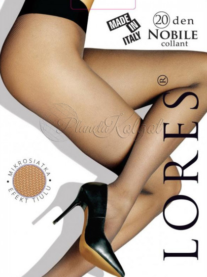 Lores Nobile 20 Den женские тонкие колготки с микротюлем