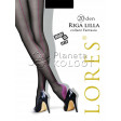 Lores Riga Lilla колготки с имитацией шва сзади
