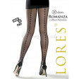 Lores Romanza женские тонкие колготки с рисунком