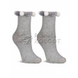 Marilyn SC M21 женские носки из высококачественного хлопка с декоративными помпонами