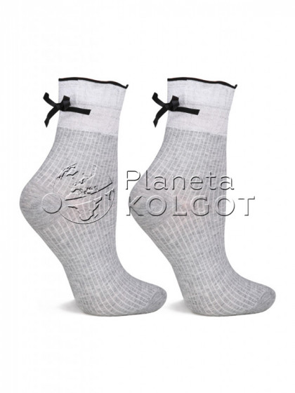 Marilyn SC M24 хлопковые женские носки универсального размера с узором