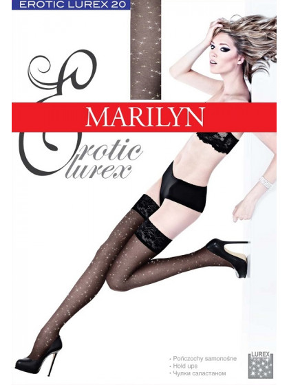 Marilyn Erotic Lurex 20 Den женские классические чулки с добавлением люрекса